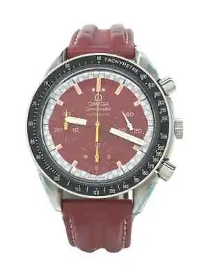 Omega Speedmaster Ref.3810.61 Racing Schumacher Red Silver Automatic Mens Watch • $5002.65