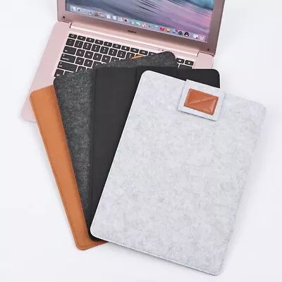 Laptop Sleeve Case Felt Soft Bag Ultrabook Cover For Macbook Air Pro 11 13 15 • $22.16