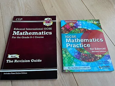 Edexcel IGCSE Mathematics CGP Revision Guide & Practice Bundle • £4.99