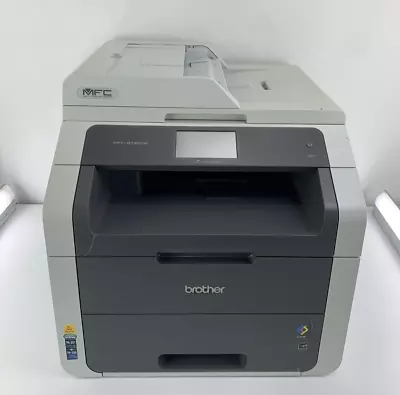 Brother MFC-9130cw Color WIFI Laser Printer AIO [1.3k Pgs] 75% Toner ***TESTED! • $228.88