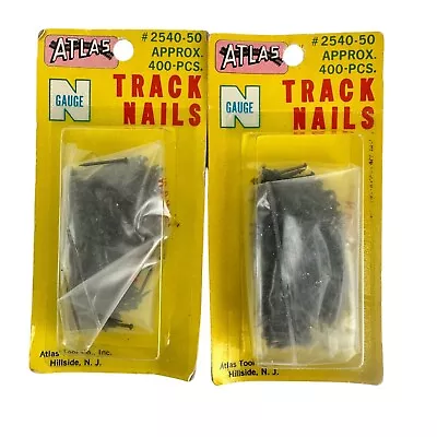 Atlas #2540-50 N Gauge Track Nails Lot • $15
