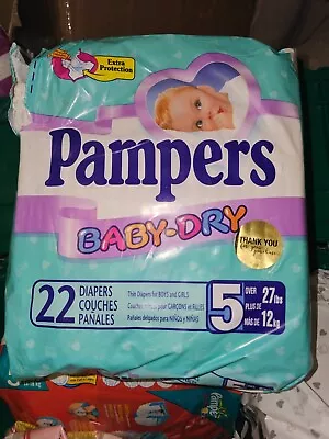 Vintage Pampers Diapers • $499