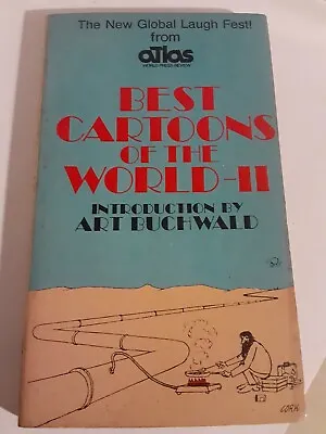 Best Cartoons Of The World 2 By Art Buchwald Vintage Atlas 1976 First Edition • $9.99