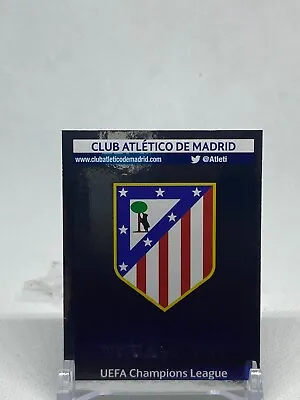 2013/14  Panini Sticker Uefa Champions League Atletico Madrid Crest # 490 • $6.25