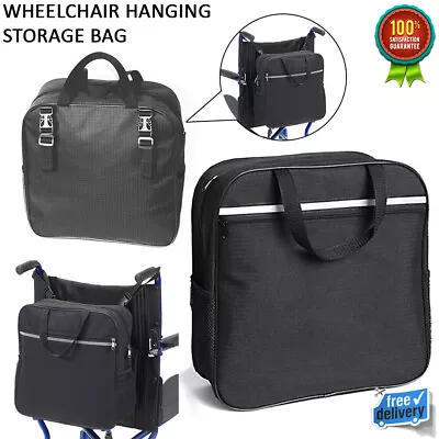 Wheelchair Bag Shopping Mobility Scooter Storage Disabled Aid Backpack Holdall • $34.80