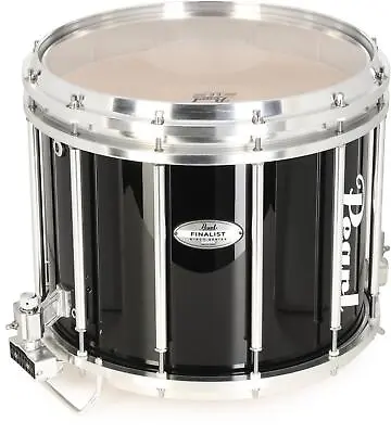 Pearl FBX1412 Finalist Marching Snare Drum - 14 X 12 Inch Midnight Black • $679.95