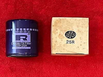 VINTAGE STP 25R Oil Filter For SBC BBC NOS Lot Of 3 Rat Rod Plum Crazy • $7.99