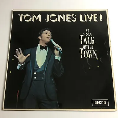Tom Jones Live! At The Talk Of The Town LP Vinyl Record - SKL.4874 EX • £8.50