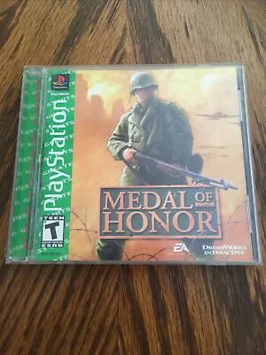 Medal Of Honor (Sony PlayStation 1 1999) Greatest Hits Version-Tested Works- • $18