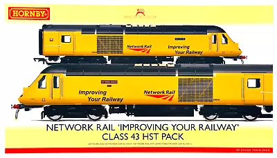 Hornby 00 Gauge - R3769 - Class 43 Hst Network Rail 'improving Your Railway' • £274.95