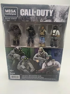 MEGA Construx Black Series Call Of Duty Tactical Infiltration Team Mini Figures • $28.65