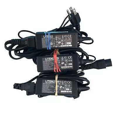 Genuine LiteOn Laptop Charger AC Adapter Power Supply PA-1300-04 Lot Of 3 #L4634 • $16.99