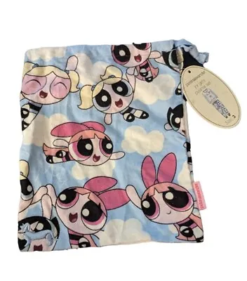 Peter Alexander Pyjama Sleepwear Drawstring Bag Powerpuff Girls BAG ONLY  • $12