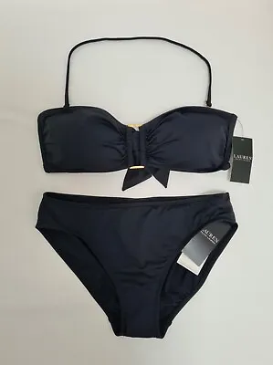 Ralph Lauren Bikini Set US 6 Black • £75