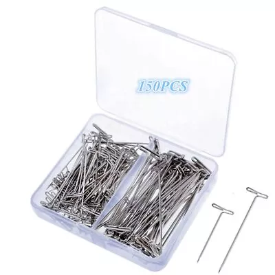 150 Pcs T-pins For Blocking Knitting ModellingMaking And Crafts Stainless ... • $7.31