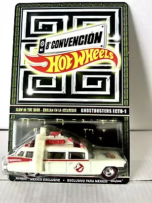 Mattel Ghostbusters ECTO-1 Glow In The Dark Hot Wheels CONVENTION 2015 RLC • $325