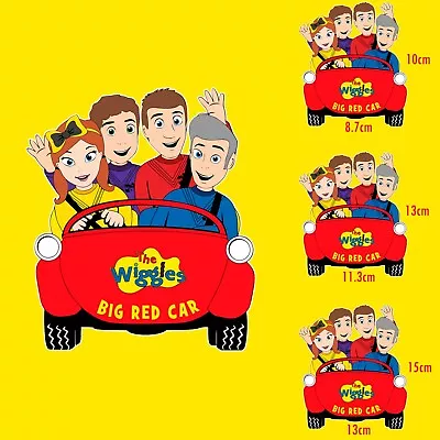 Pre Cut Wiggles Edible Image/ The Wiggles Cake Topper/ The Wiggles/ Big Red Car • $15