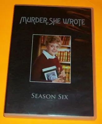 ⭐ Murder She Wrote - Season 6 Six Dvd Set Angela Lansbury • $8.97