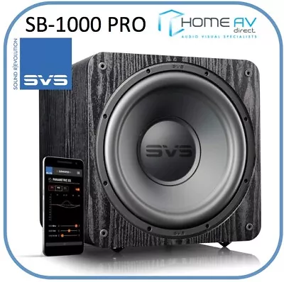 SVS SB-1000 Pro 12  Subwoofer Home Cinema Hifi 325 Watts - Black Ash • £649