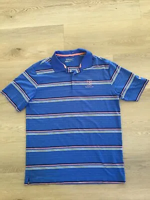 Nike Golf Drift Golf Polo Shirt TPC Summerlin Las Vegas Blue Size Large Polo • $12.99