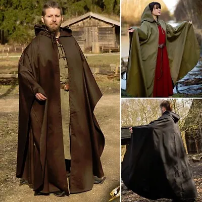 Medieval / Viking Godfrey Cape / Cloak. Ideal For Costume Or LARP Events • £74