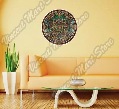 Aztec Mandala Maya Mayan Calendar Mexico Wall Sticker Room Interior Decor 22X22  • $19.99