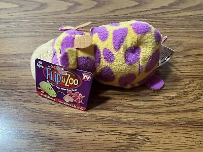 Little 5  FLIPZEES Flipazoo Stuffed Animal Apple Pie Alligator PB&J Giraffe New • $9.56