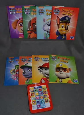 Paw Patrol Me Reader Jr. Electronic Reader With 8 Books FREE SHIPPING! • $19.99