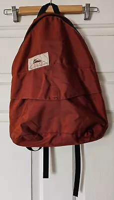 Vintage Kelty Soft Pack Backpack Rust Red Daypack Hiking Bag • $48.95