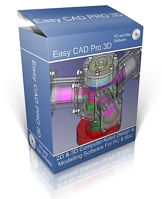 2D & 3D Modelling Suite On CD. Professional Computer Aided Design CAD Software • £4.49