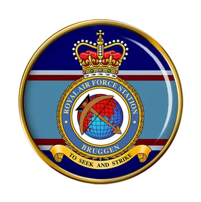 RAF Station Bruggen Pin Badge • £5.50