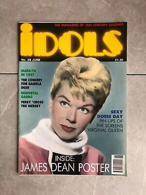 Idols Magazine 1989 Doris Day Beetles Elvis James Dean Etc • £4.99