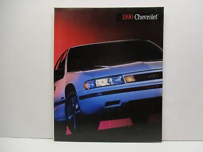 $8.99 • Buy 1990 Chevy Car Dealer Brochure Parts Oil Gas Sign Race Vintage Camaro Beretta