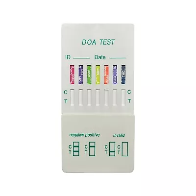 Drug Test Kit X 5 - Urine Test 7 Drugs THC BZO MDMA COC MET OPI AMP • $27.95