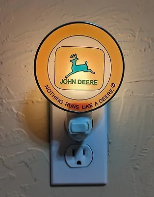 Vintage John Deere Night Light Hand Painted New In Box • $116.41