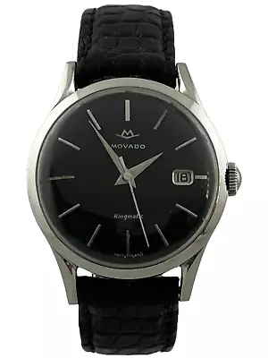 Men's Wristwatch Movado Kingmatic Automatic Kal. 438 Nice Movement Works • $1164.01