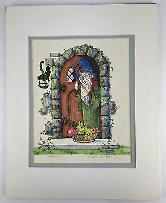 Mary Hanson-Roberts (1947-2020) Original Art 1986   Foundlings  Wizard Fantasy • $74.95