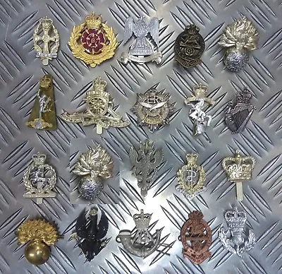 Insignia Hat Cap Badge Various Types No1 & No2 Service Dress Assorted Styles LOT • £8.99