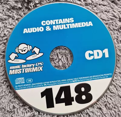 Various – Music Factory Mastermix Issue 148 **RARE CD ALBUM**DJ MIXES*CD 1 ONLY* • £5.50