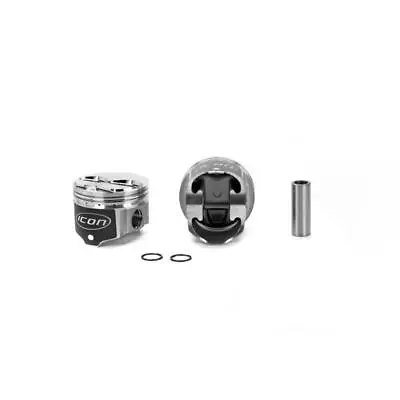 Icon Piston Set IC687.040; 4.290  Bore 4.5cc Dome For Chrysler 383 B Mopar • $794.54