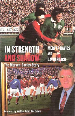 Mervyn Davies L Welsh Swansea Wales Lions Rugby Autobiography Book 2004 • £19.99