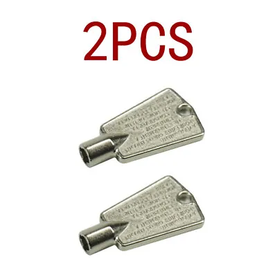 $6.11 • Buy 2Pcs Freezer Door Key For Frigidaire Kenmore AP4071414 PS2061565 216702900