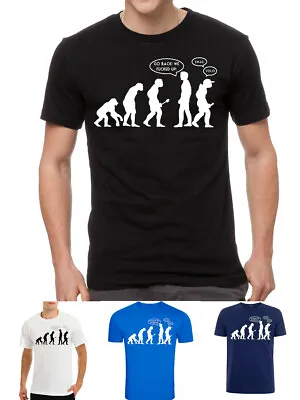 Evolution Funny Let's Go Back Anti Swag Yolo Hipster T-shirt • £7.99