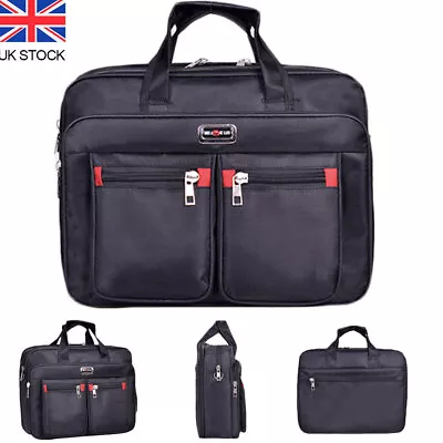 Travel Work Laptop Briefcase Men Messenger Satchel Shoulder Bag Document Handbag • £13.99