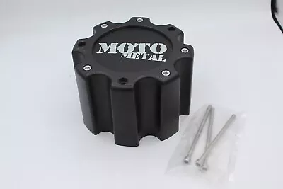 NEW Moto Metal MO963 Dually Matte Black Rear Wheel Rim Center Cap 8x165.1 8x170 • $33.12