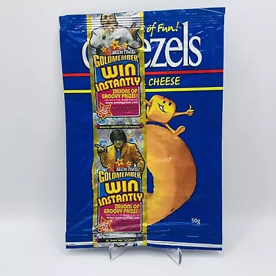 Vintage Tazo Chip Packet Austin Powers Cheezels 2002 Promotional Strip Pack Rare • $27