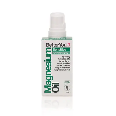 £13.95 • Buy Magnesium Oil Sensitive Spray, 100ml, BetterYou -