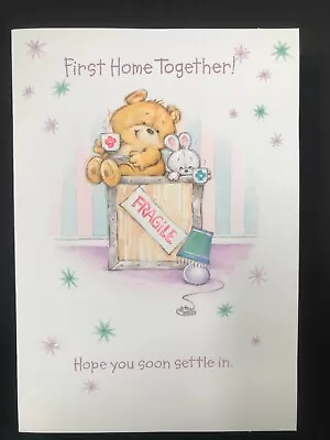 £1.79 • Buy First 1st Home Together Card, New House, Moving Home, Embossed, 20 X 14 Cm