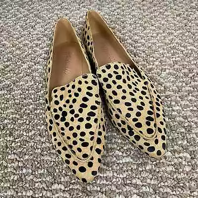 Madewell Frances Skimmer Loafer In Dotted Calf Hair • $75