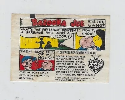 1971 Bazooka Joe Vintage Comic # 71-46  • $1.25